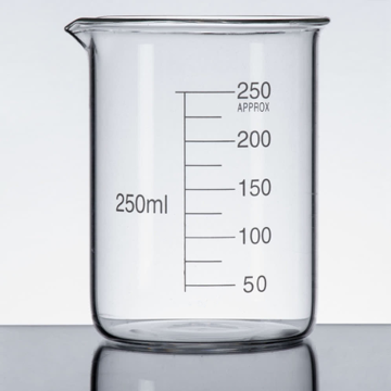 Mynd Bikarglas gler 250 ml hátt (12 cm)