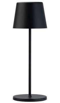 Mynd Bermuda svartur LED þráðlaus lampi 32cm