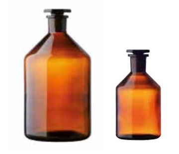 Mynd Apótekara flaska með tappa 50 ml (10stk)