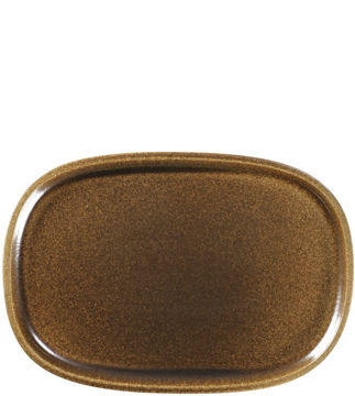 Mynd Ease Rust oval diskur m/kanti 26x18cm