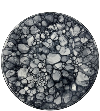 Mynd Bubble svartur diskur 27,5cm